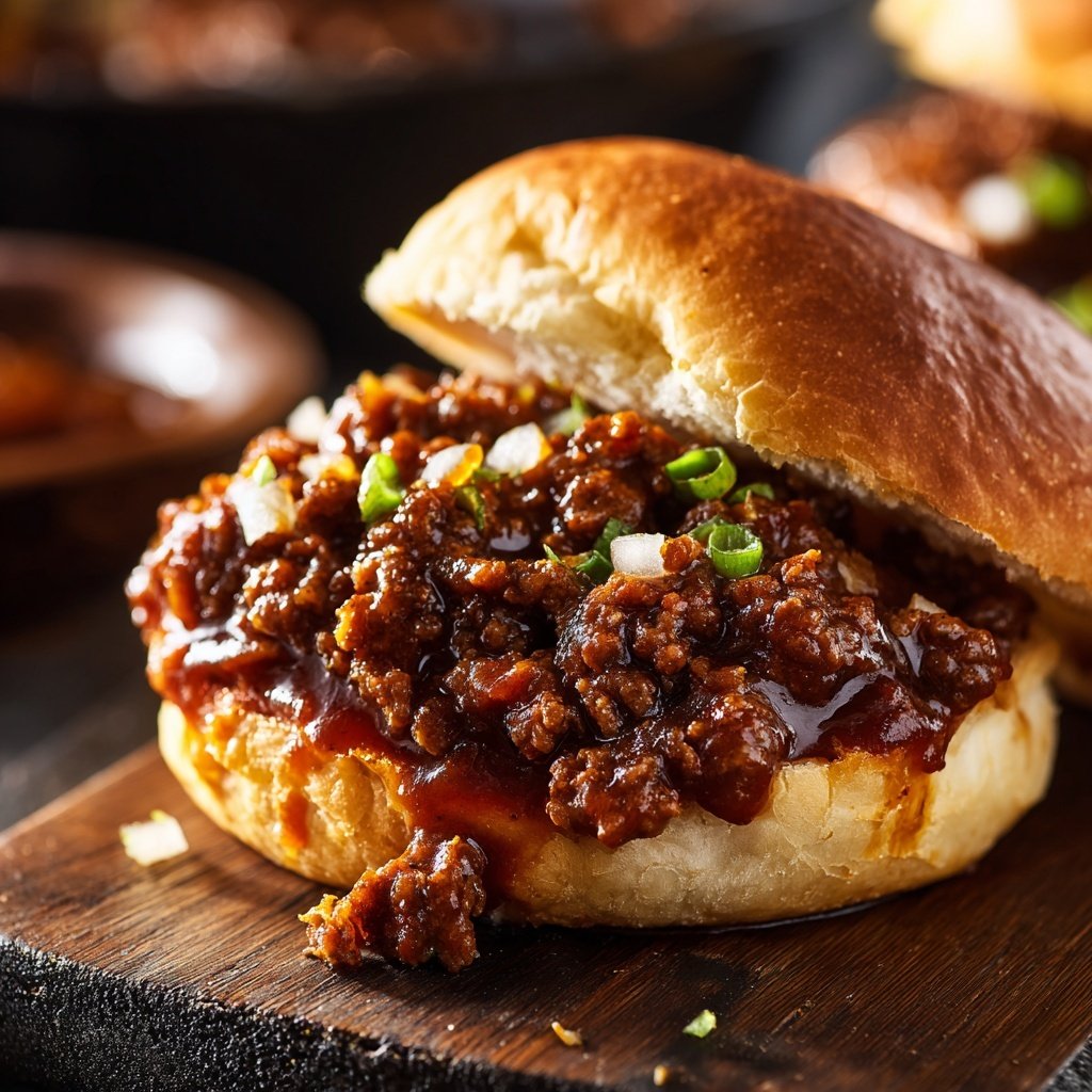 Ground Beef Sloppy Joes