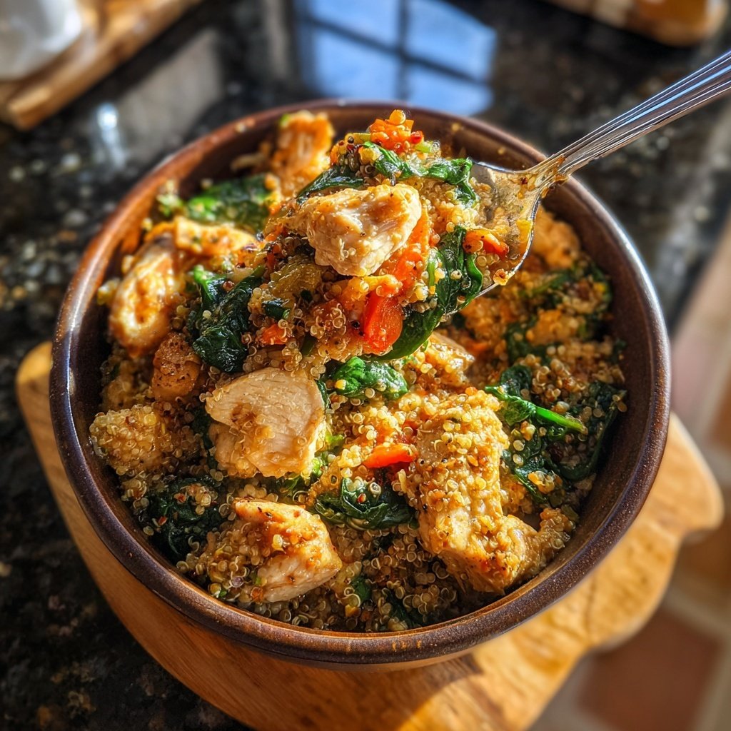 High Protein Chicken Meal Bowl