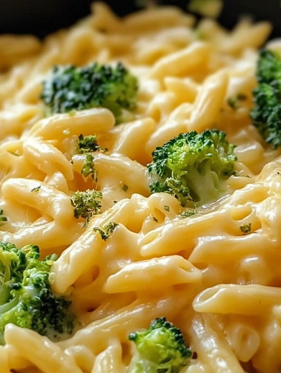 Creamy One-Pot Broccoli Cheddar Orzo