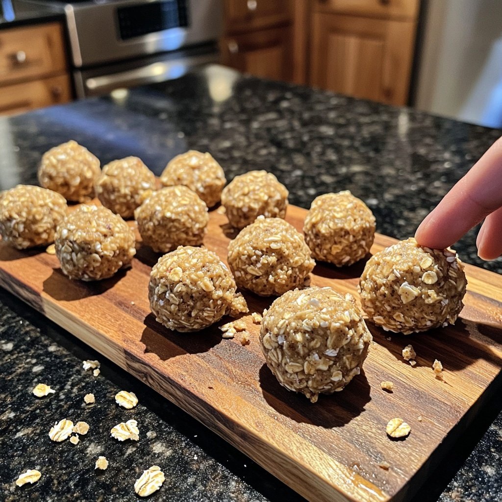 Protein Balls with Oats and Honey
