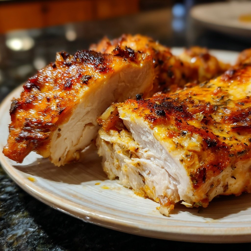 Juicy Oven Baked Chicken Breast