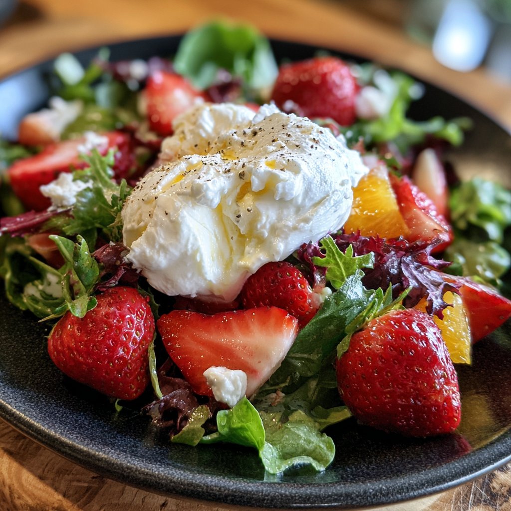 Strawberry Burrata Salad