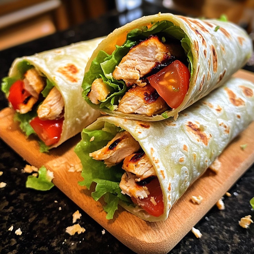Chicken Breast Wraps