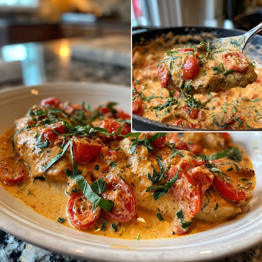 Creamy Tomato Basil Chicken