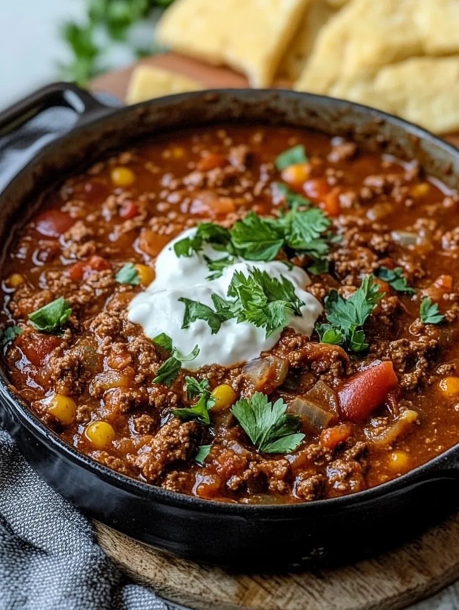 Best Ground Beef Stovetop Chili