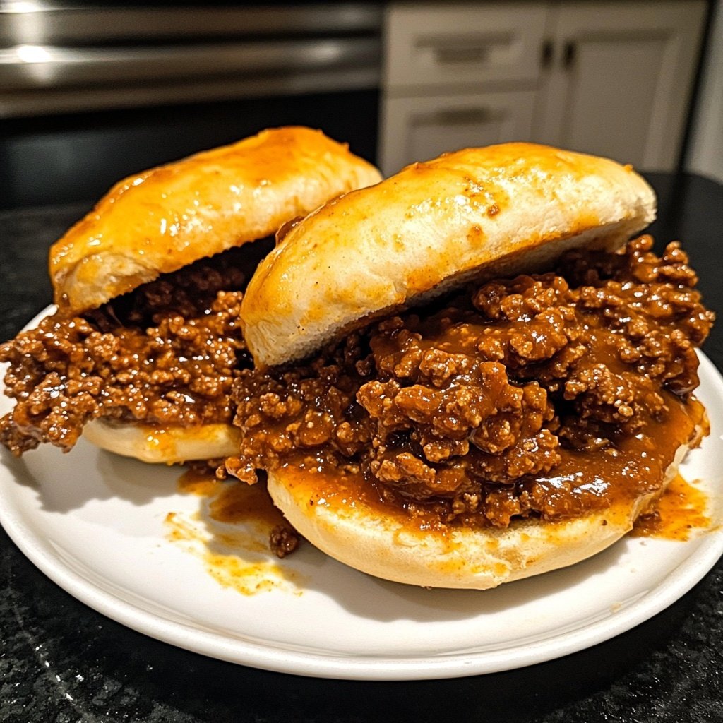 Ground Beef Sloppy Joes