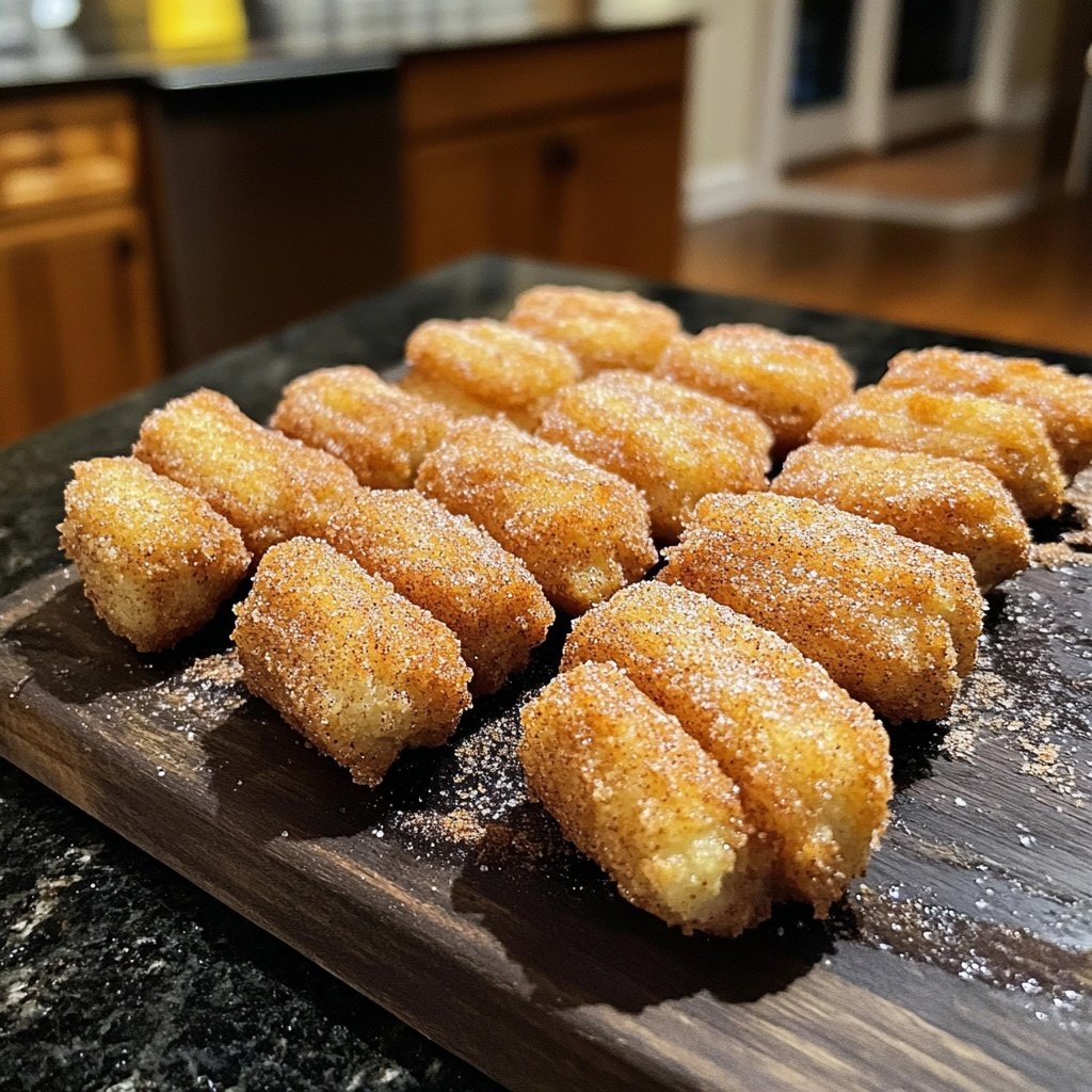 Fluffy Air Fryer Churro Bites
