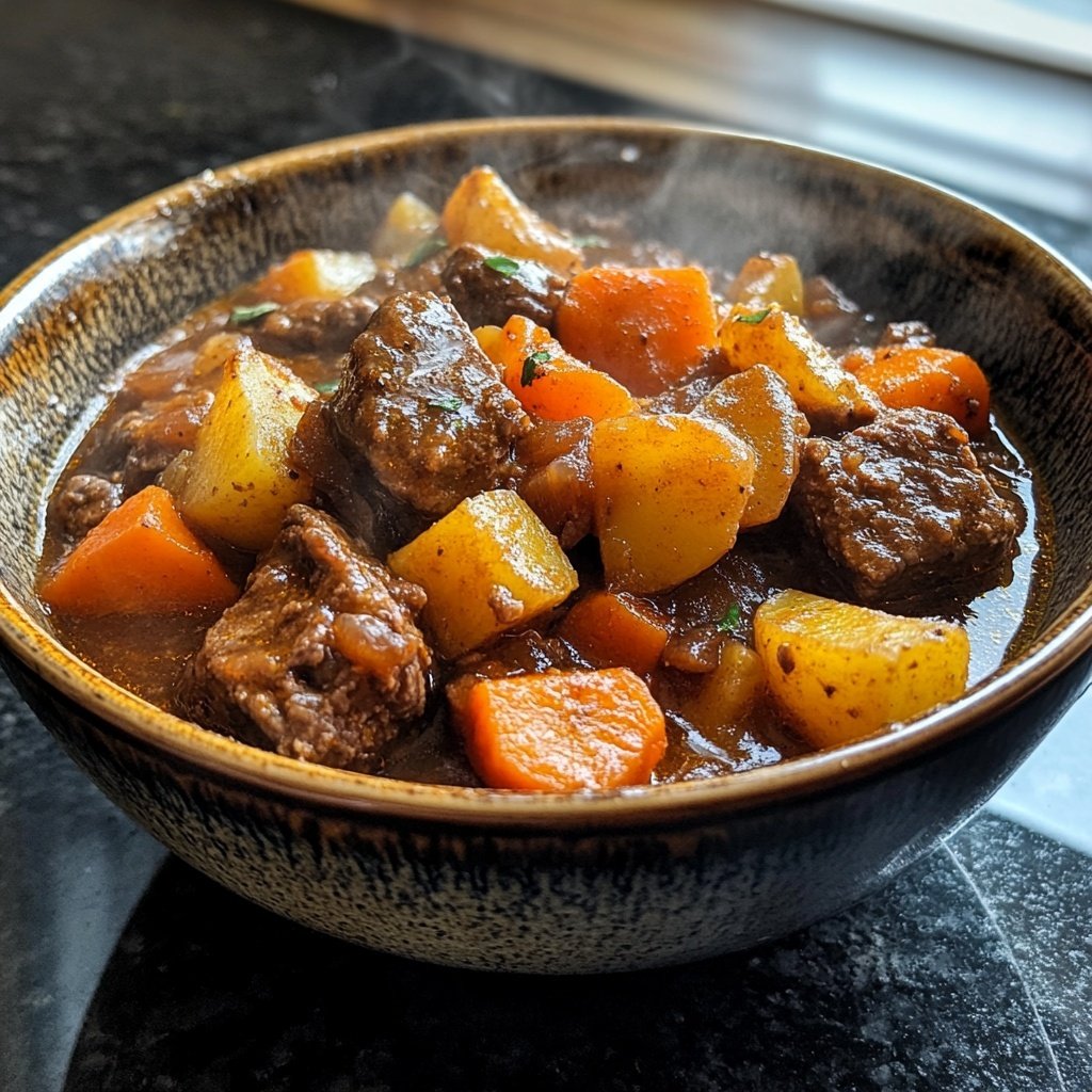 Beef Stew With Carrots and Potatoes