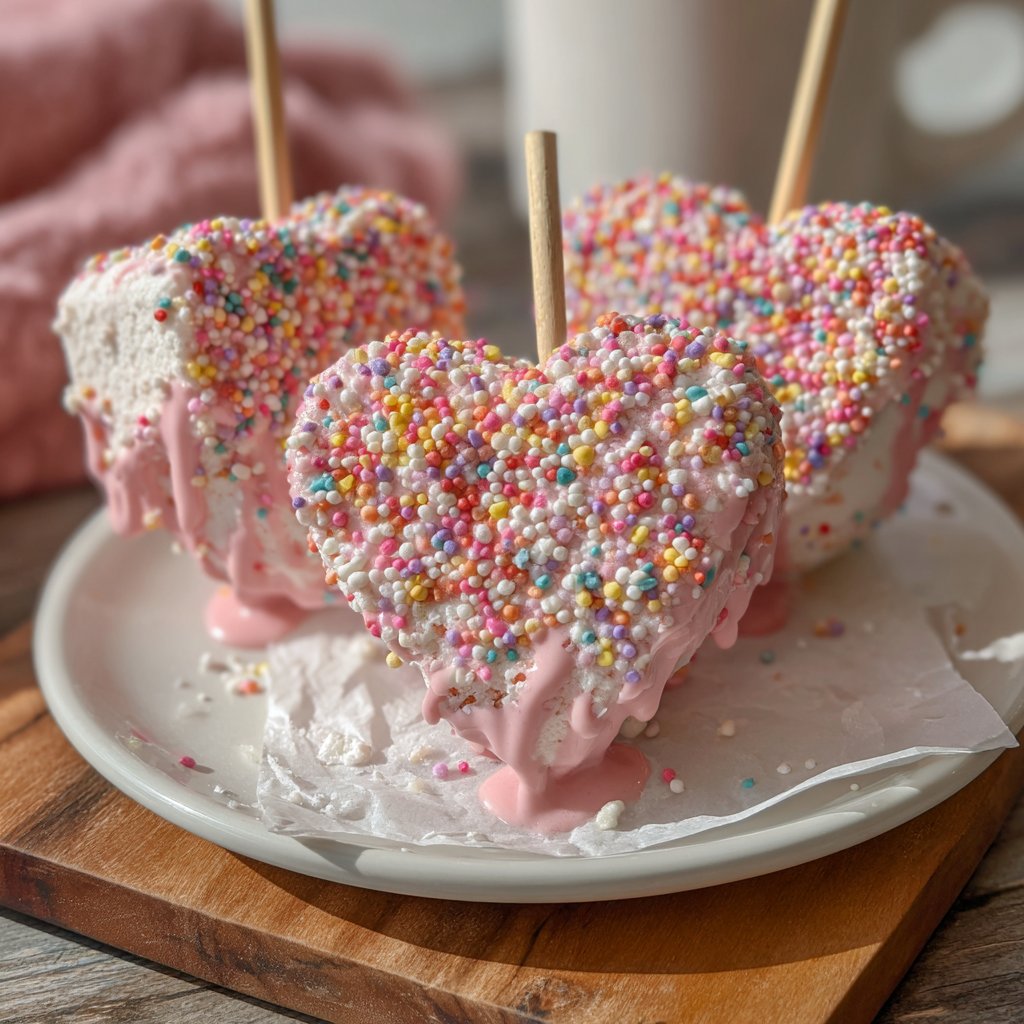 Valentine Marshmallow Pops